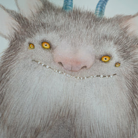 Nocturnal Gringle-Eater - Unframed Watercolour Painting