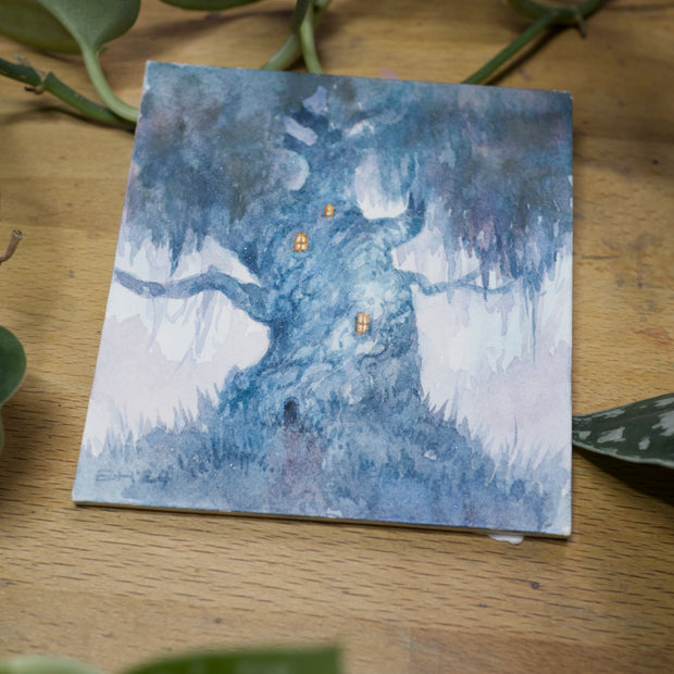 Tree House - Unframed Watercolour Painting