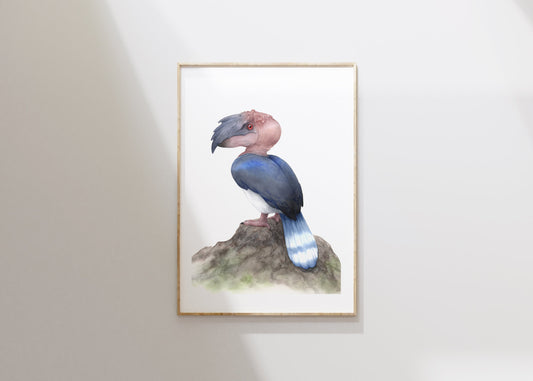 Ukarask Bird - Unframed Watercolour Painting