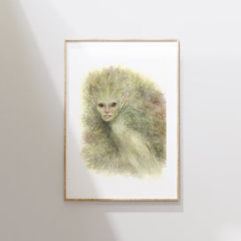 Dryad - Unframed Watercolour Painting
