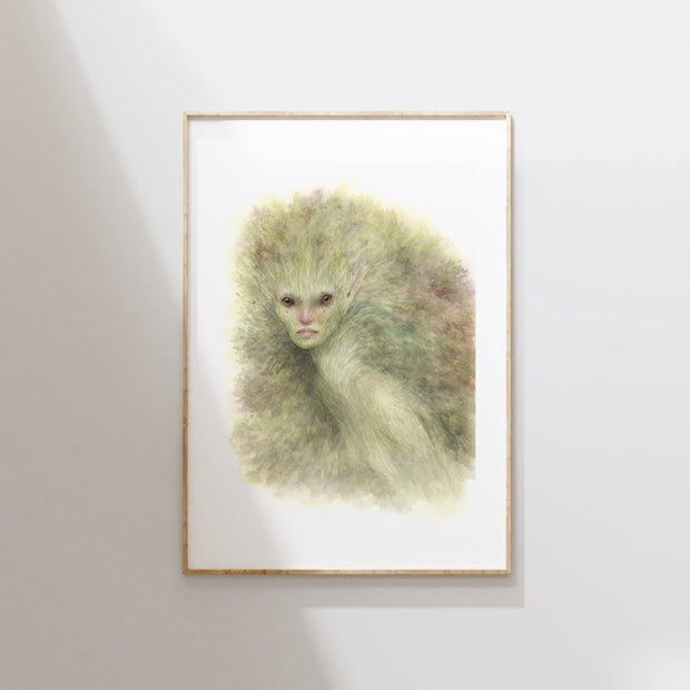 Dryad - Unframed Watercolour Painting