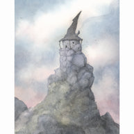 The Lookout - Unframed Watercolour Painting
