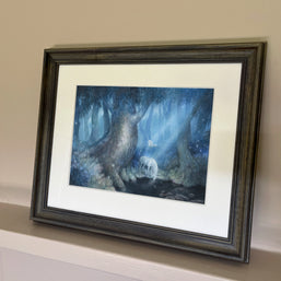 A Rare Sighting - Unframed Watercolour Painting