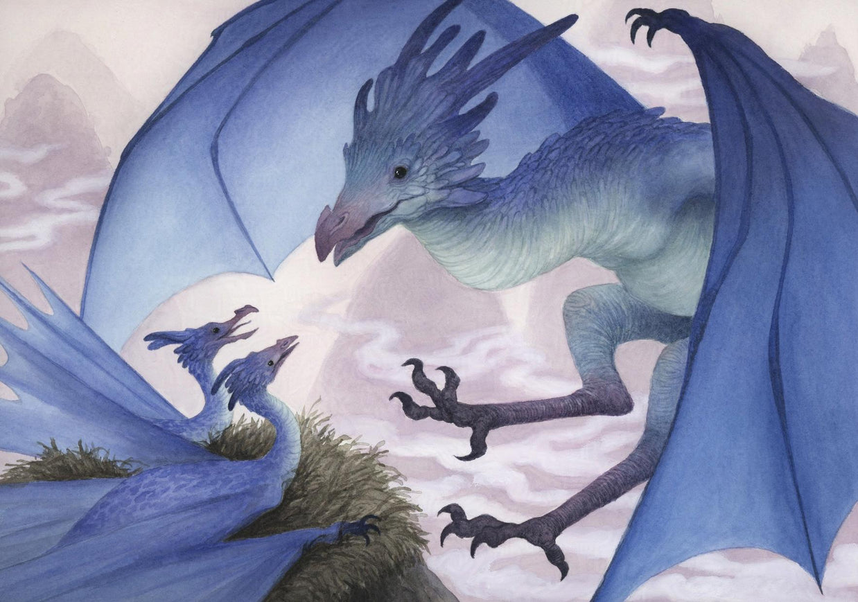 The Brood - Unframed Watercolour Painting