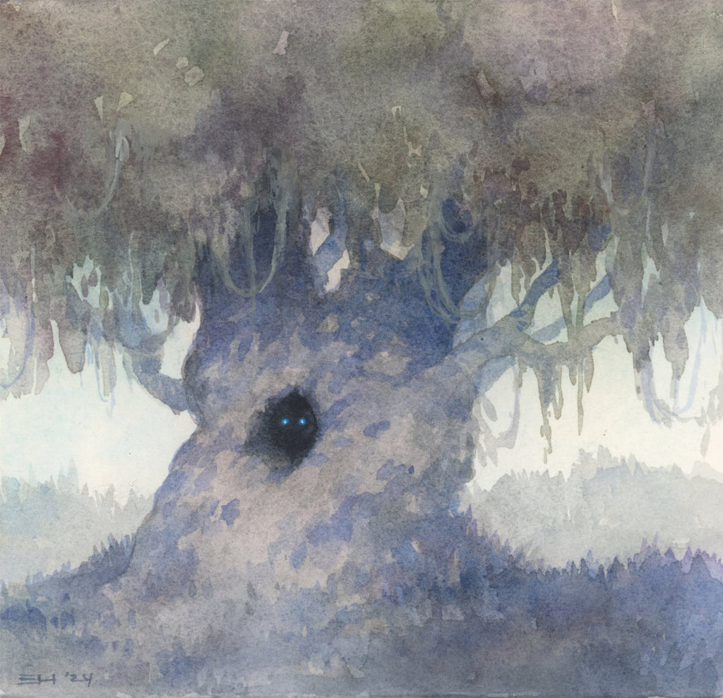 Tree Spirit - Unframed Watercolour Painting