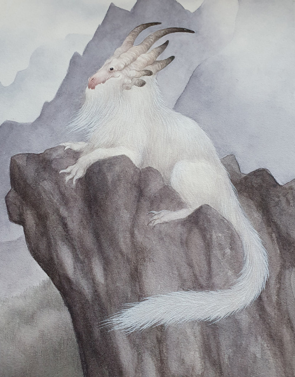 The Throne - Unframed Original Watercolour Painting