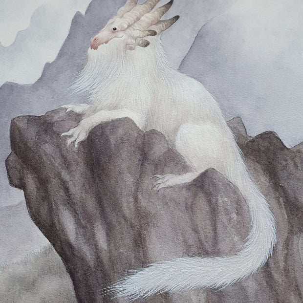 The Throne - Unframed Original Watercolour Painting