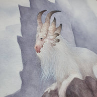 The Throne - Unframed Original Watercolour Painting