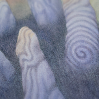 The Hand Of Omoth - Unframed Watercolour Painting