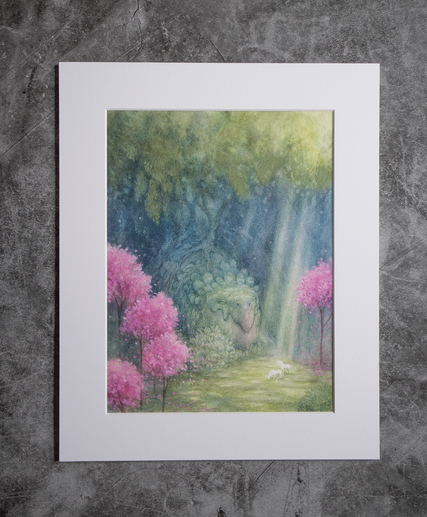 Ancient - Unframed Watercolour Painting