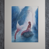The Singing Pools - Unframed Watercolour Painting