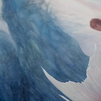 The Singing Pools - Unframed Watercolour Painting