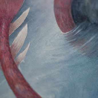 The Singing Pools - Unframed Watercolour Painting