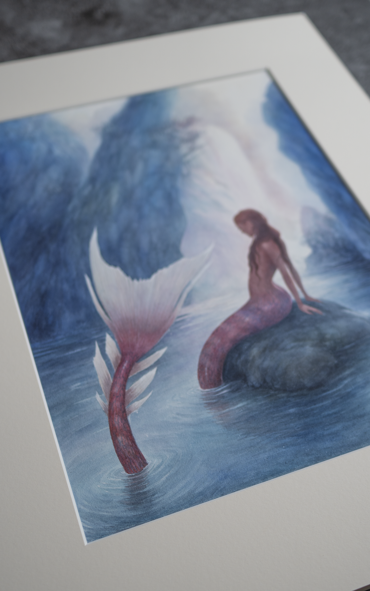 The Singing Pools - Unframed Watercolour Painting