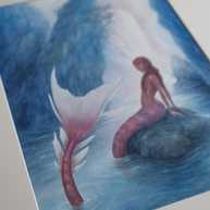 The Singing Pools - Unframed Watercolour Painting