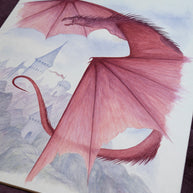 Sentinel - Unframed Original Watercolour Painting