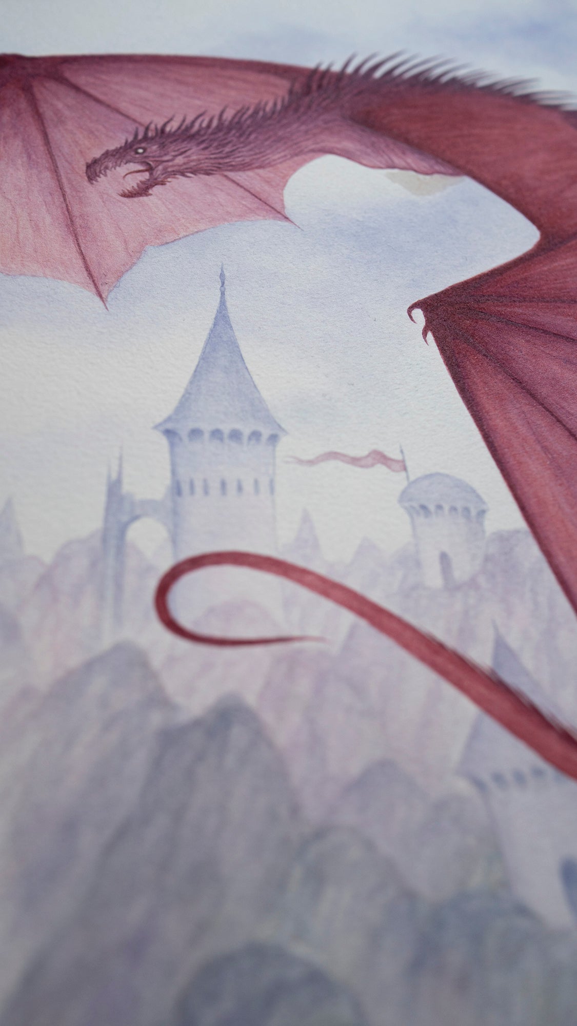 Sentinel - Unframed Original Watercolour Painting