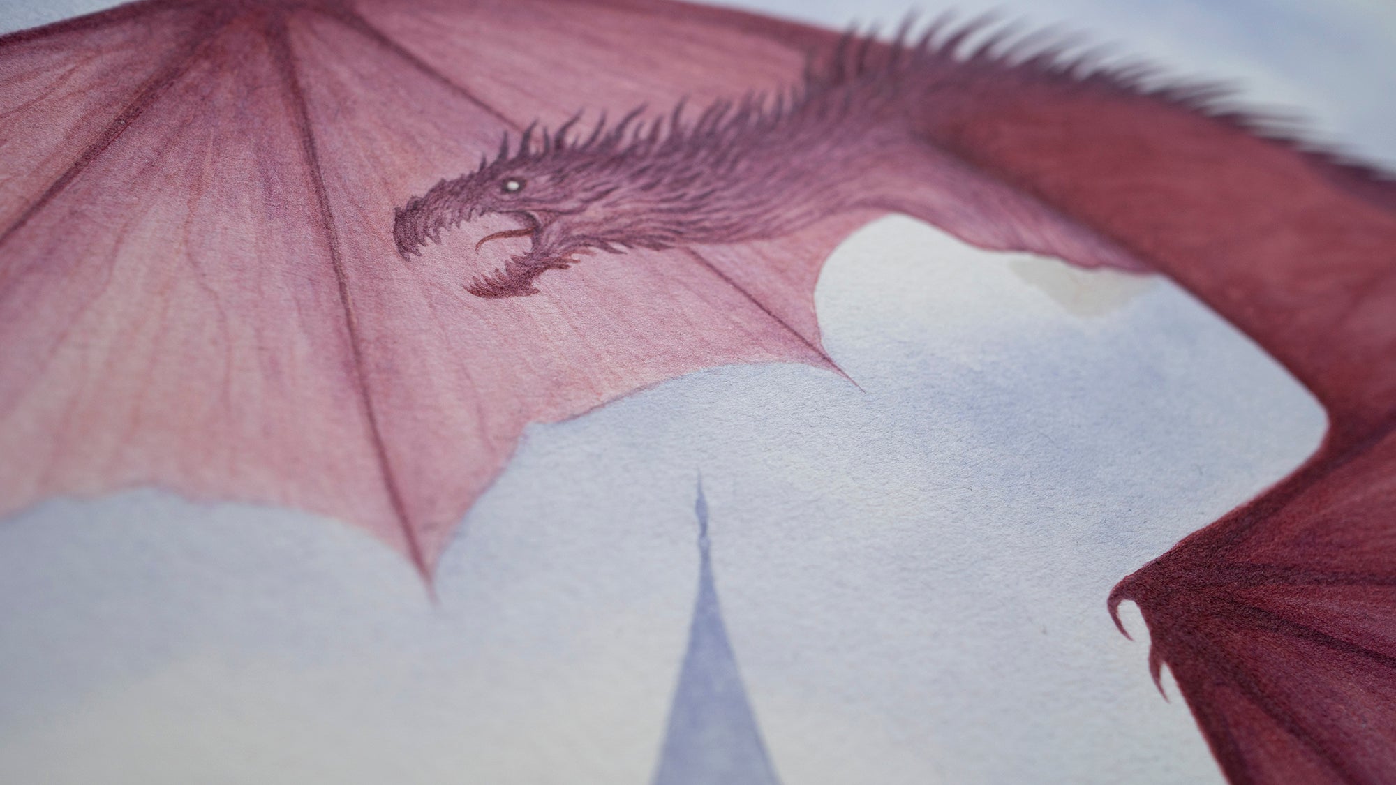 Sentinel - Unframed Original Watercolour Painting