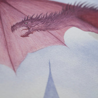 Sentinel - Unframed Original Watercolour Painting