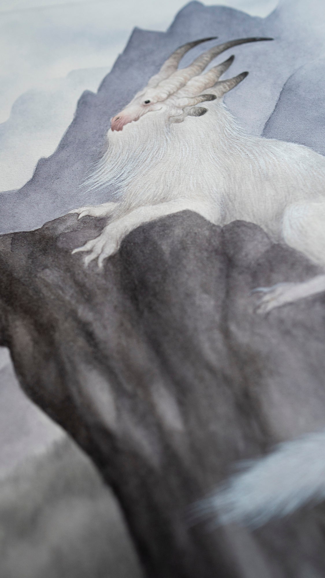 The Throne - Unframed Original Watercolour Painting