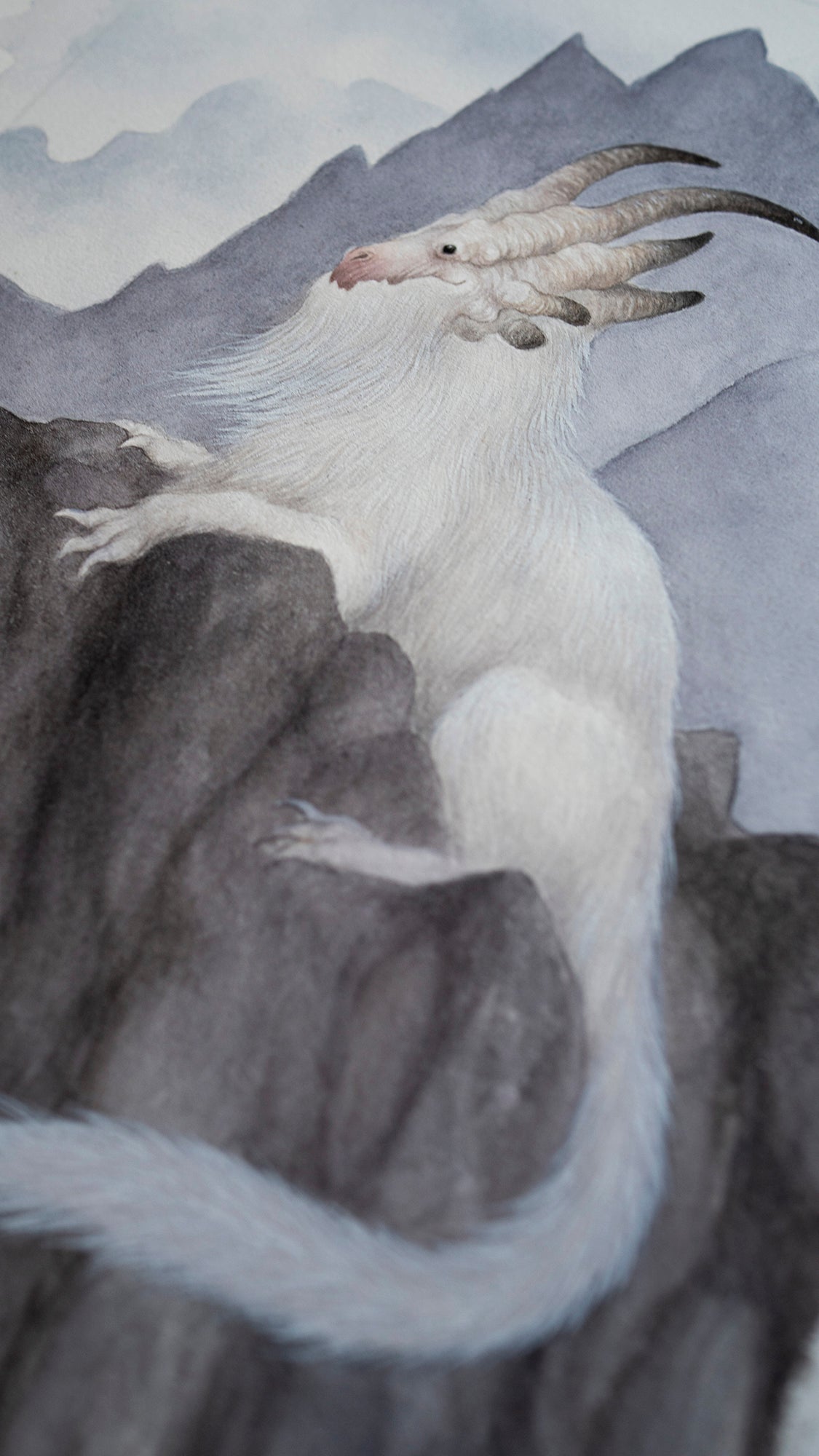 The Throne - Unframed Original Watercolour Painting
