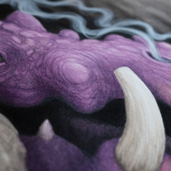 Cave Dweller - Unframed Original Watercolour Painting