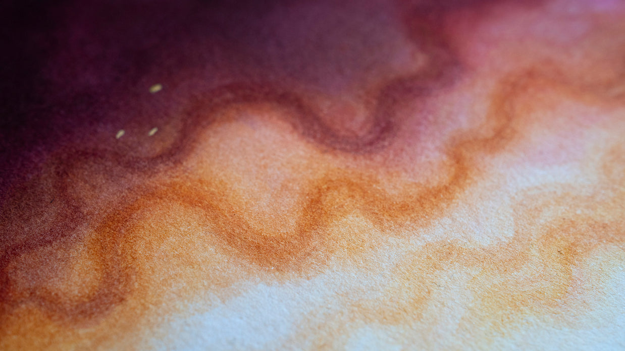Inferno - Unframed Original Watercolour Painting