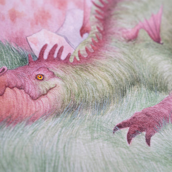 Dragonlings - Unframed Original Watercolour Painting