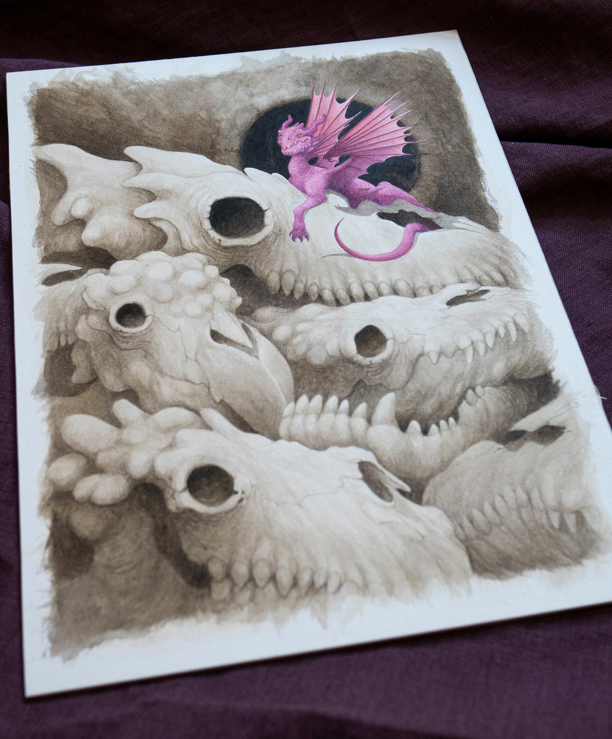 Conqueror - Unframed Original Watercolour Painting