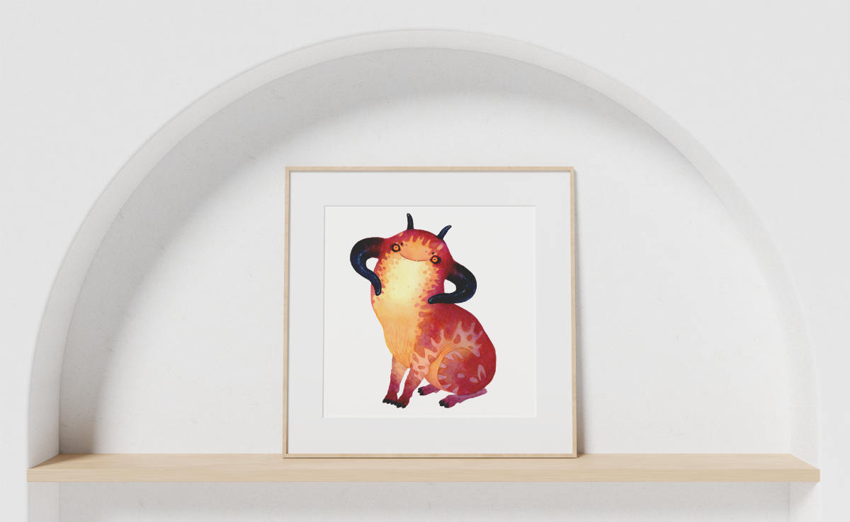 Florence - Unframed Watercolour Painting