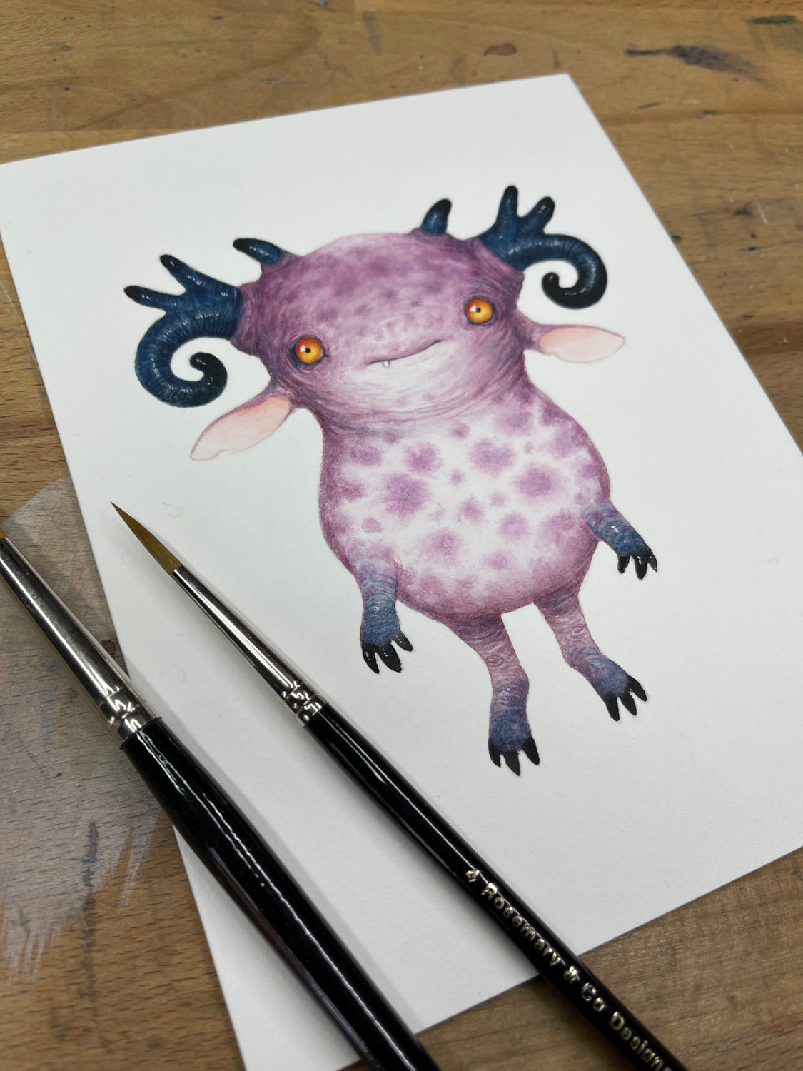 Fred - Unframed Watercolour Painting