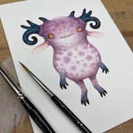 Fred - Unframed Watercolour Painting
