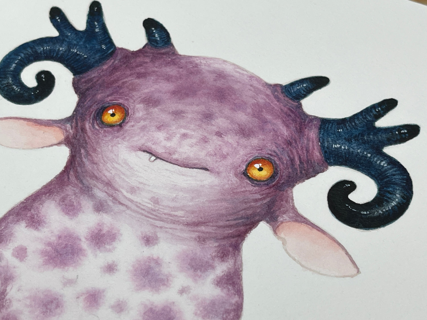 Fred - Unframed Watercolour Painting