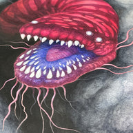 Orlodrok Wyrm - Unframed Watercolour Painting