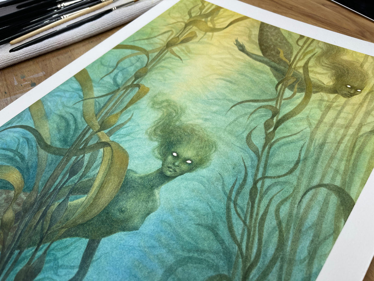 Selkies - Unframed Watercolour Painting