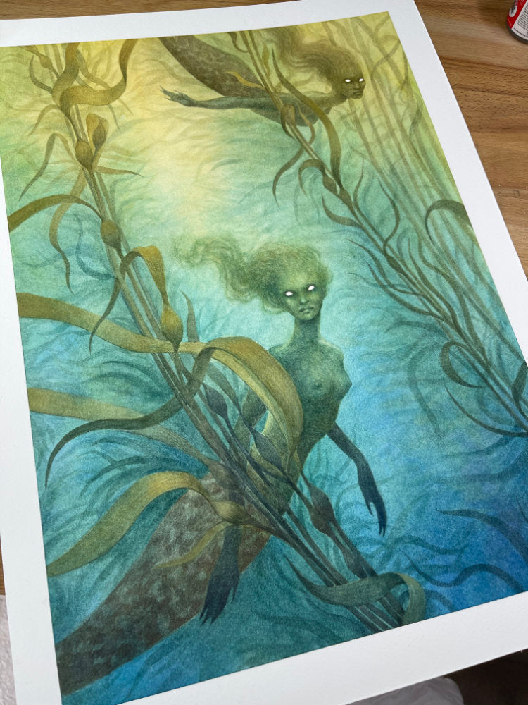 Selkies - Unframed Watercolour Painting