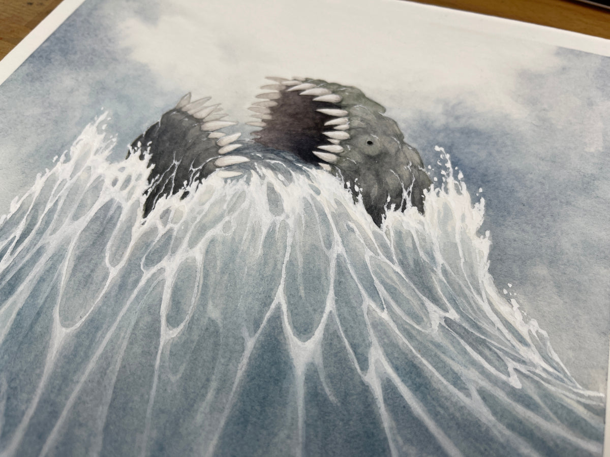 Volghast  - Unframed Watercolour Painting