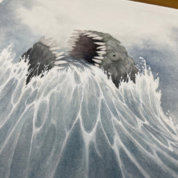 Volghast  - Unframed Watercolour Painting