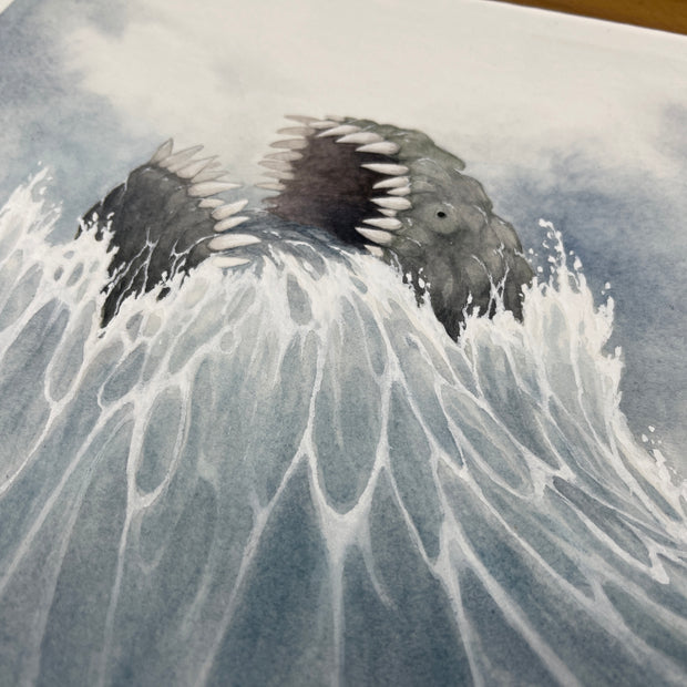 Volghast  - Unframed Watercolour Painting