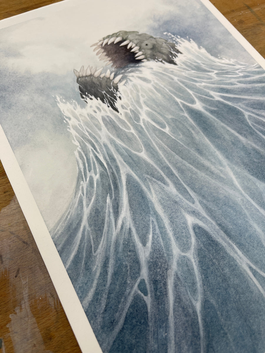 Volghast  - Unframed Watercolour Painting