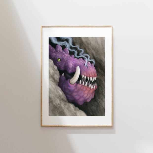 Cave Dweller - Unframed Original Watercolour Painting