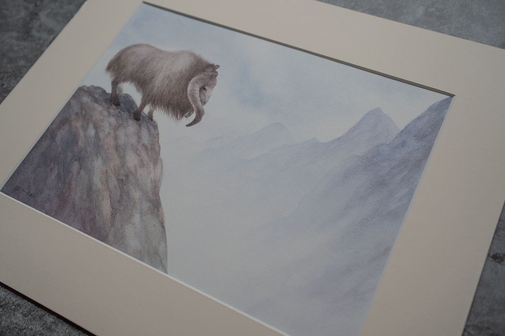 The Gorok - Unframed Watercolour Painting