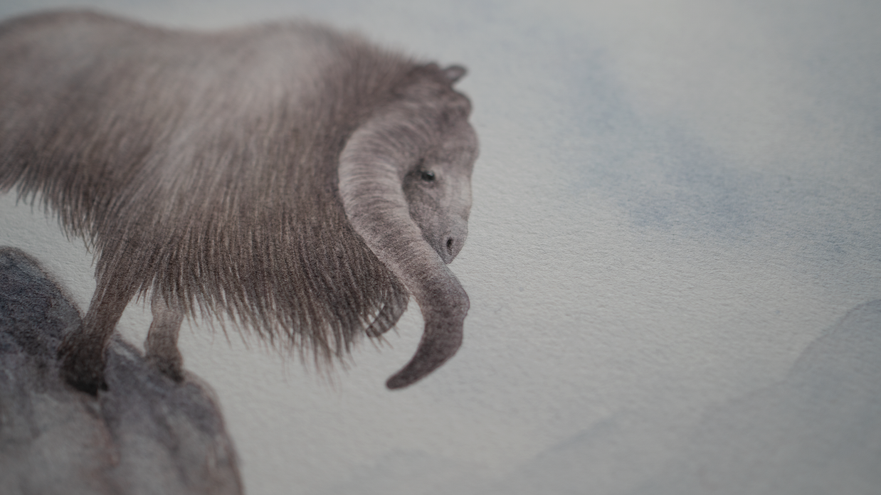 The Gorok - Unframed Watercolour Painting