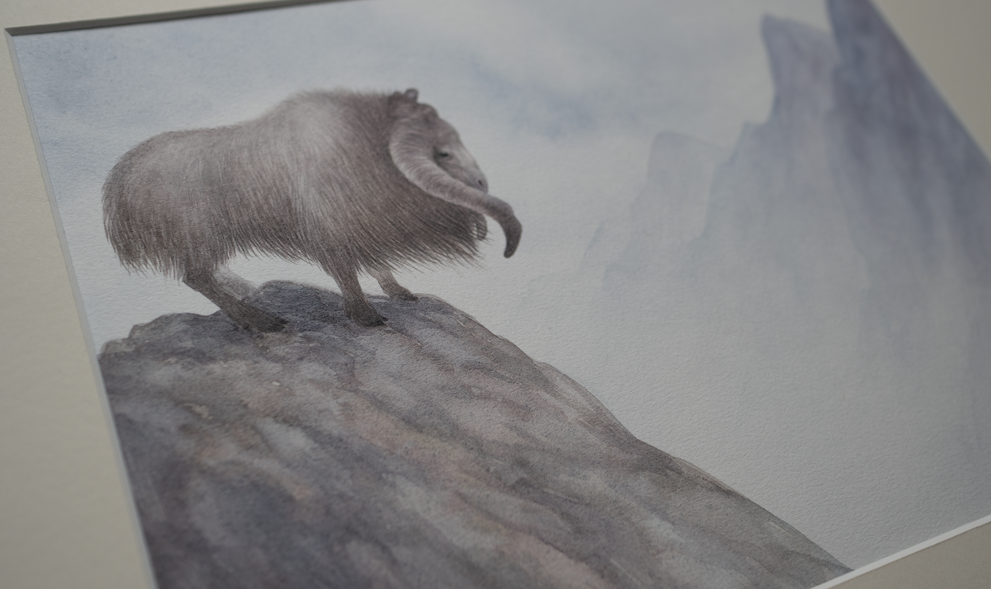 The Gorok - Unframed Watercolour Painting
