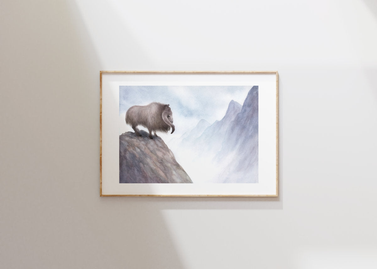 The Gorok - Unframed Watercolour Painting
