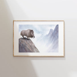 The Gorok - Unframed Watercolour Painting