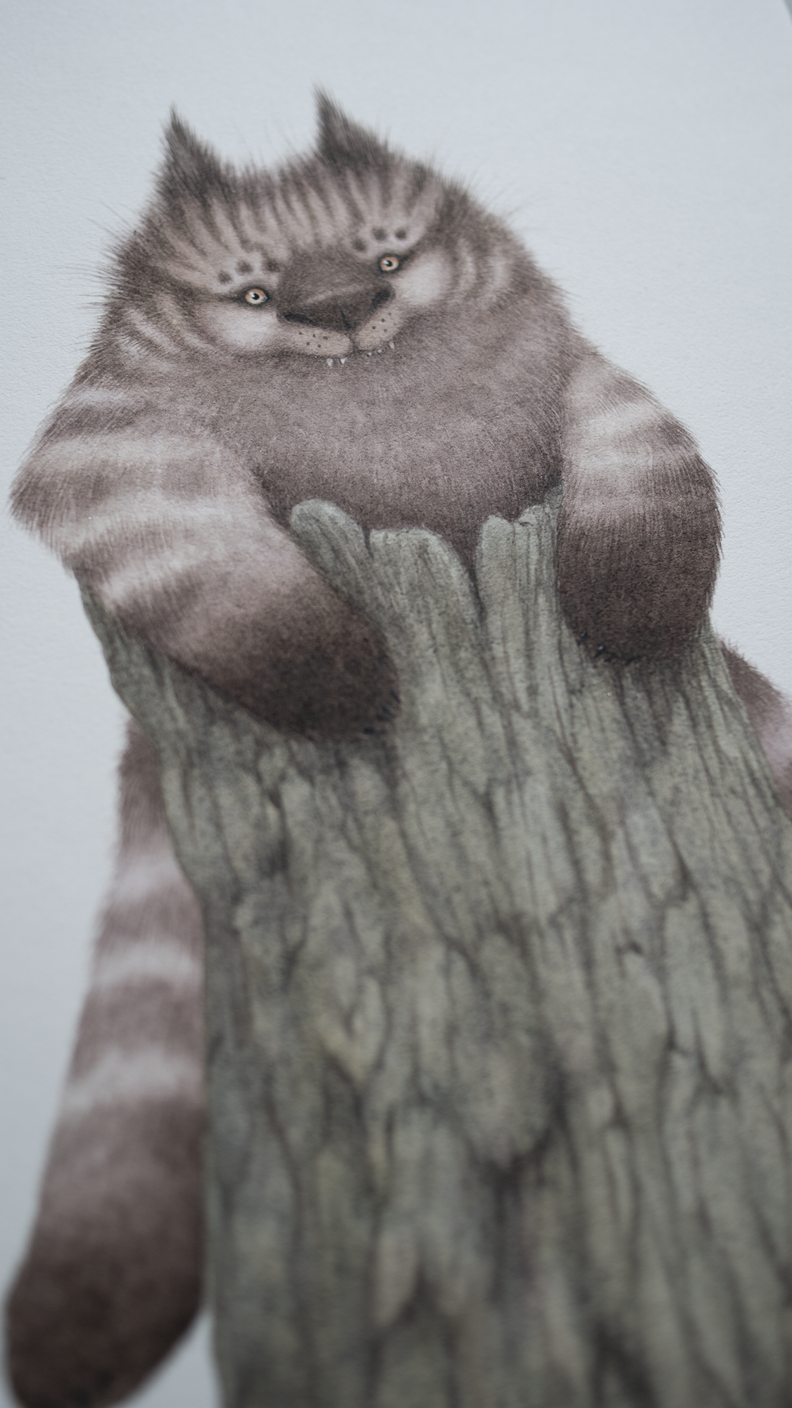 The Grutton - Unframed Watercolour Painting