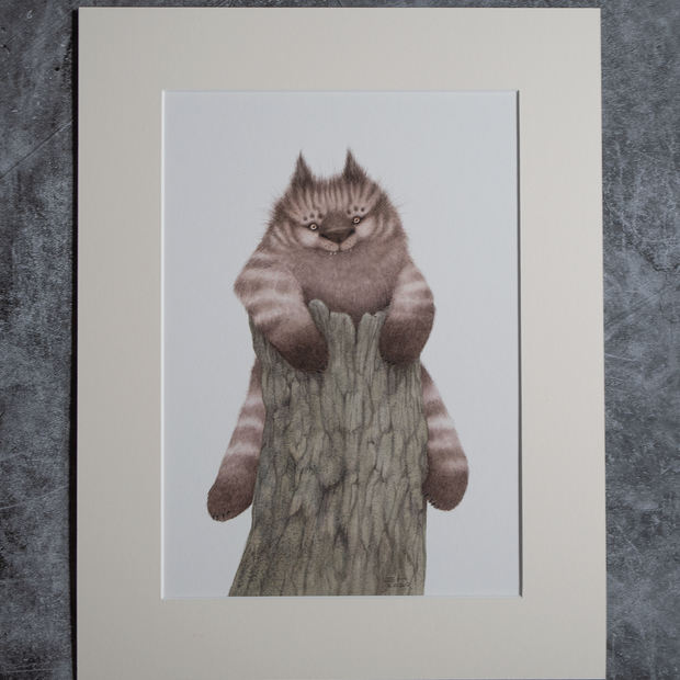 The Grutton - Unframed Watercolour Painting