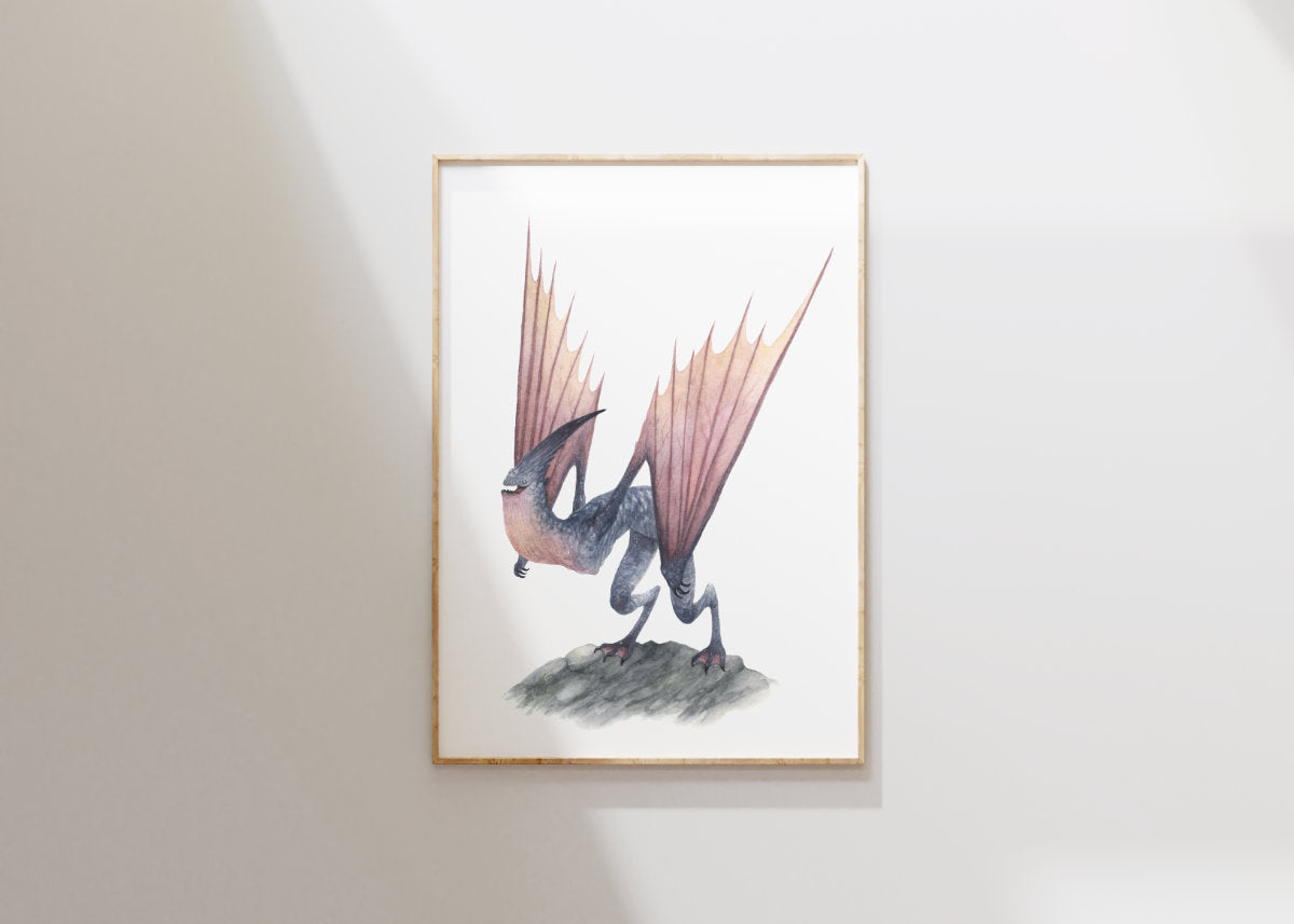 An Oze-Nitch - Unframed Watercolour Painting