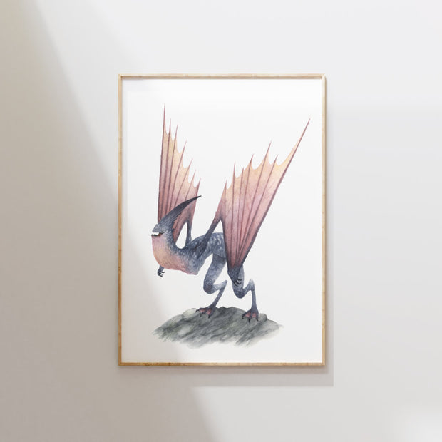 An Oze-Nitch - Unframed Watercolour Painting